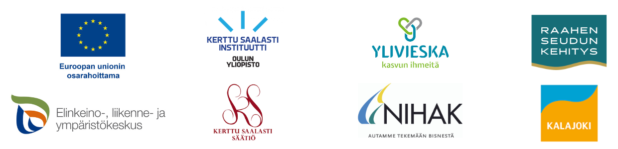 Rahoittajan logot Vatupassi-hankkeessa.