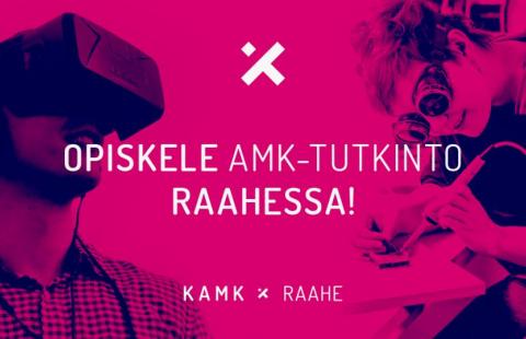 Opiskele AMK-tutkinto Raahessa.